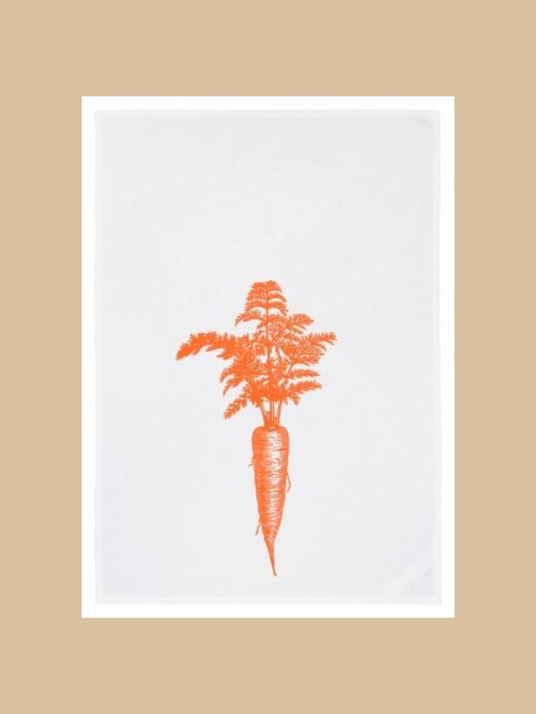 Geschirrtuch "Karotte" in Orange von 17;30 HAMBURG