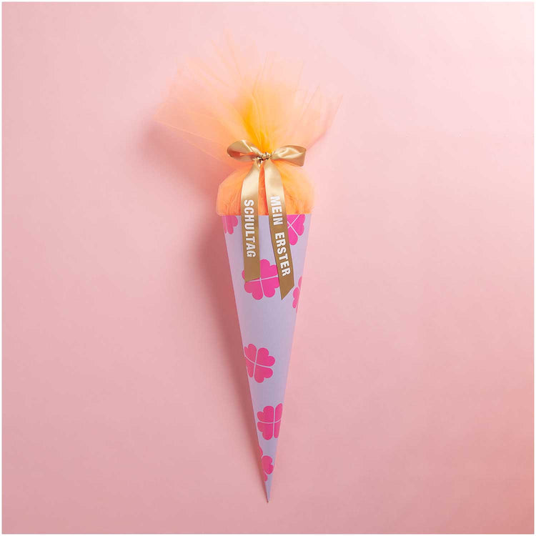 Paper Poetry - Sticker Herzen Neon-Pink, 120 Stück