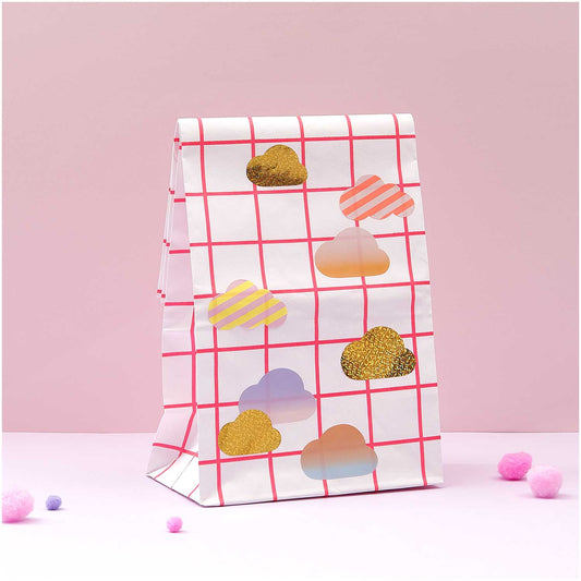 Paper Poetry - Sticker Wolken, 120 Stück