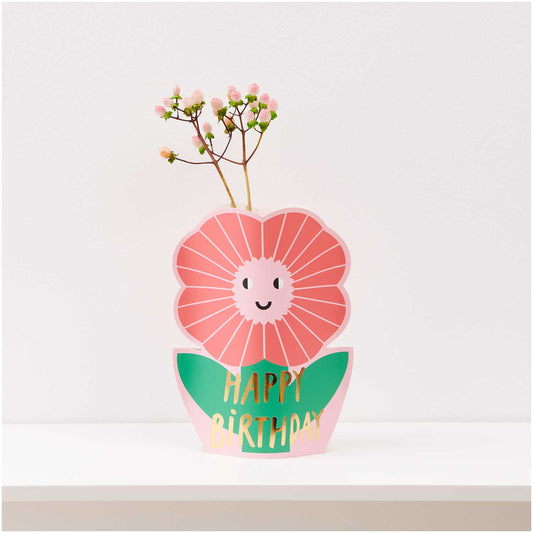 Paper Poetry - Vasencover Happy Birthday 19 x 23 cm