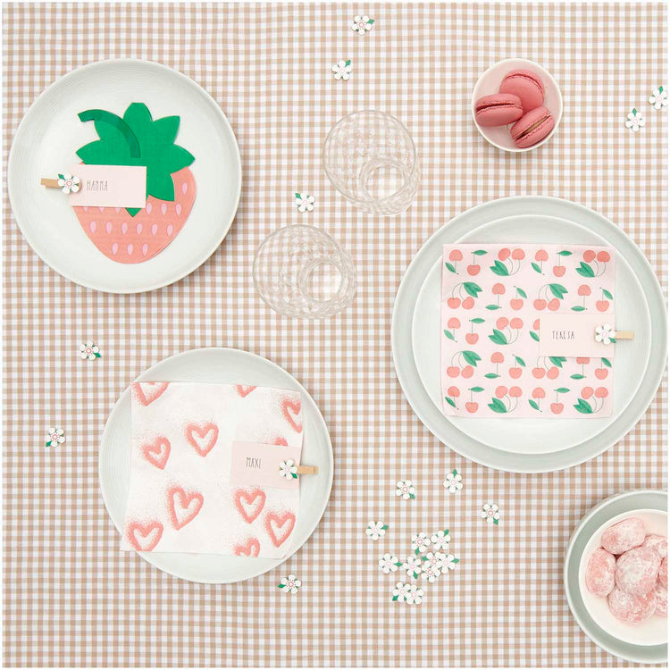 YEY! Let's Party - Servietten Kirschen, 20 Stück