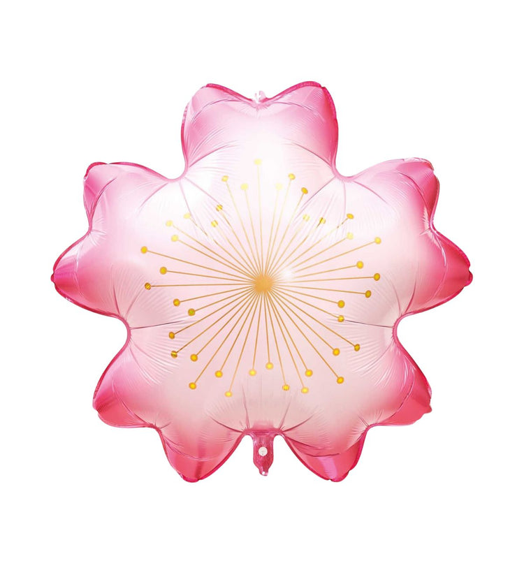 Rico Design - FOLIENBALLON KIRSCHBLÜTE, Pink, XL-Format 85 x 81,5 cm