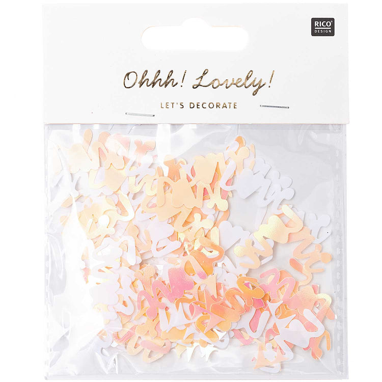 Ohhh! Lovely! Flitter Love irisierend, 100 Stück