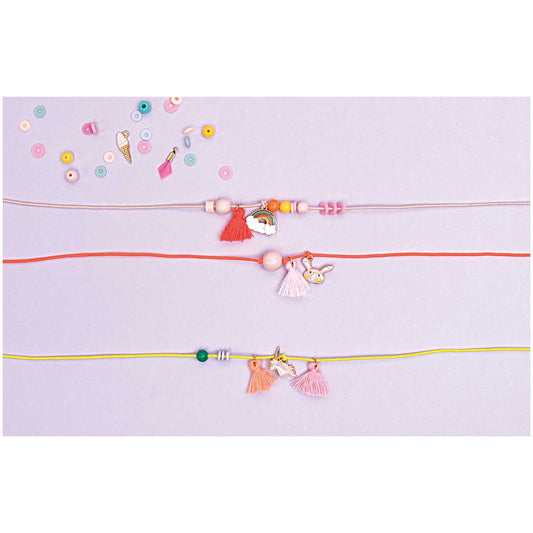 Made by Me - Hutgummiband verschiedene Farben, 5 m