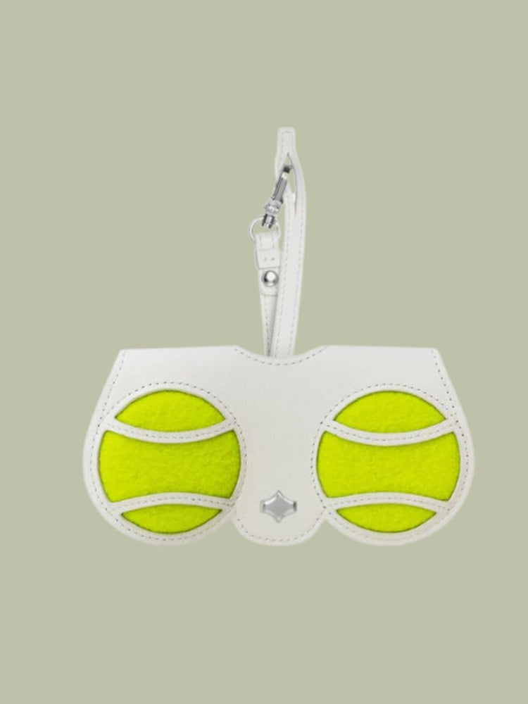 ANY DI MUNICH - Brillenetui / Suncover Tennis Brushed Silver