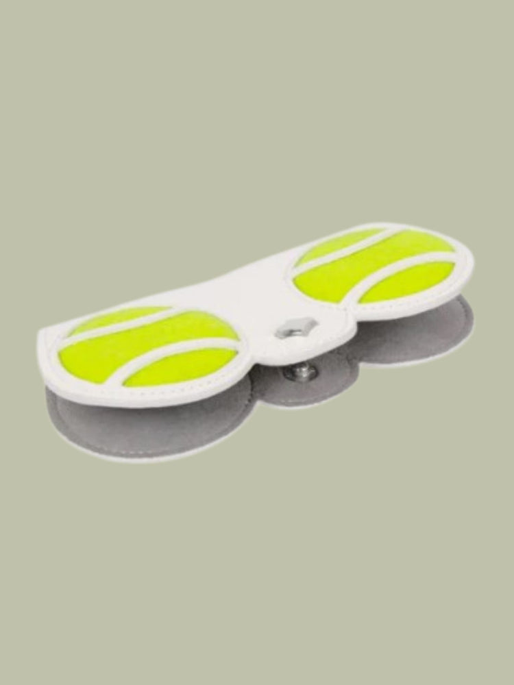 ANY DI MUNICH - Brillenetui / Suncover Tennis Brushed Silver