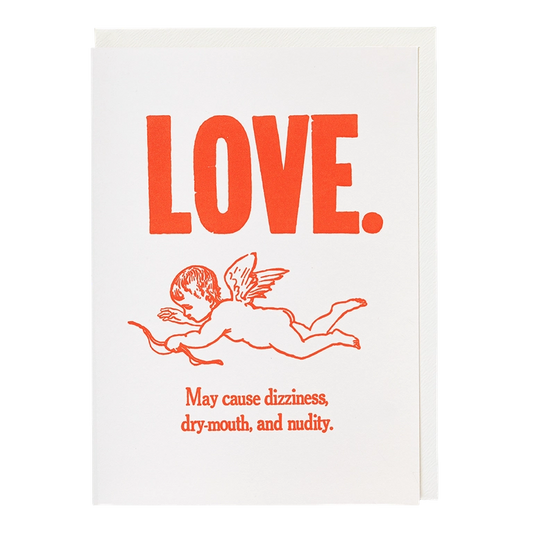 Archivist Gallery - Grusskarte Amor Love mit Briefumschlag