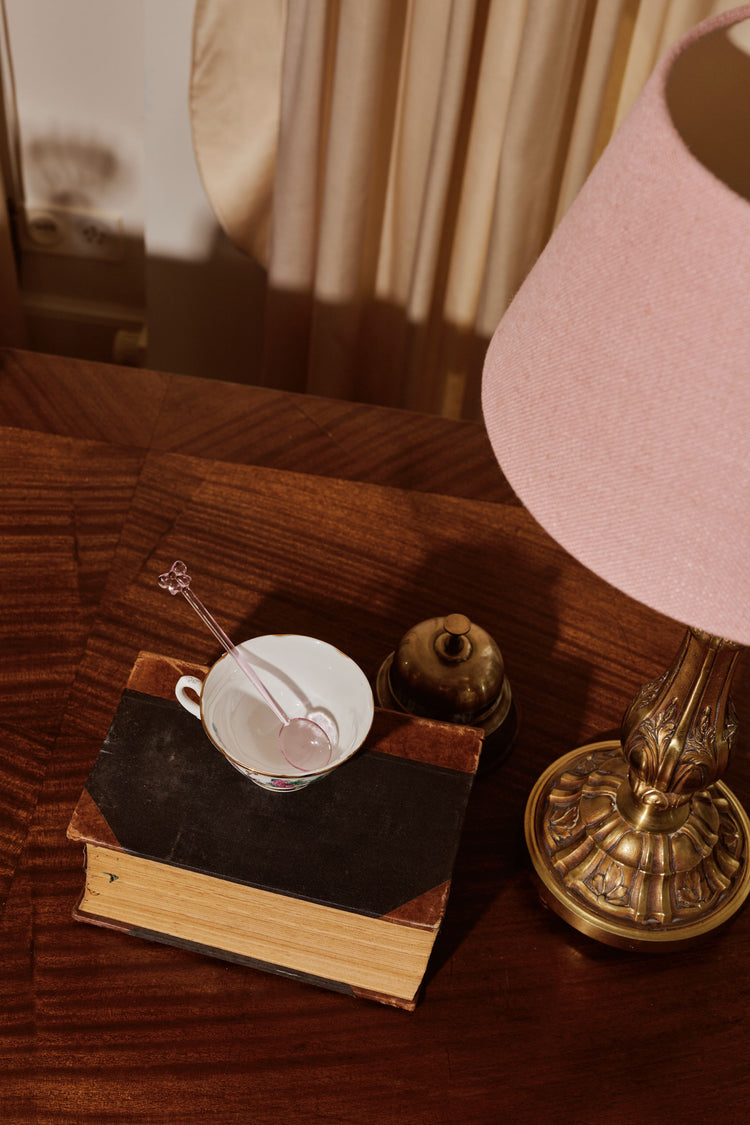 LEPELCLUB / Glaslöffel mit Schleife, 4er-Set