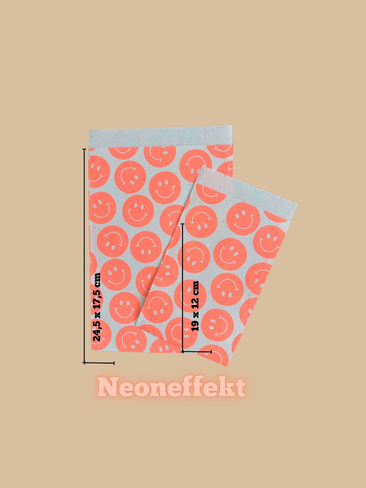 Flatbag_Smiley_Neon-Orange_Größen