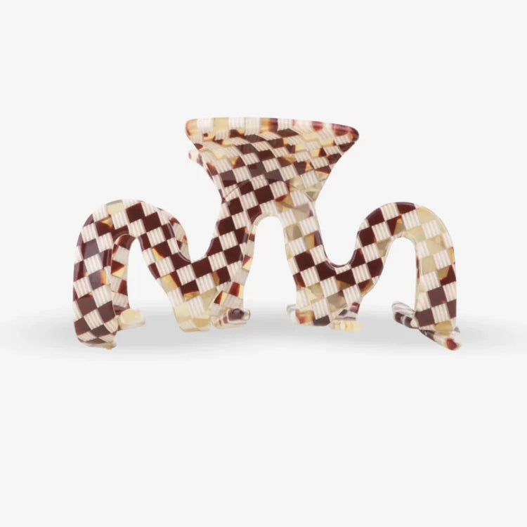 Sasstie - Haarklammer Grand Wave Karo