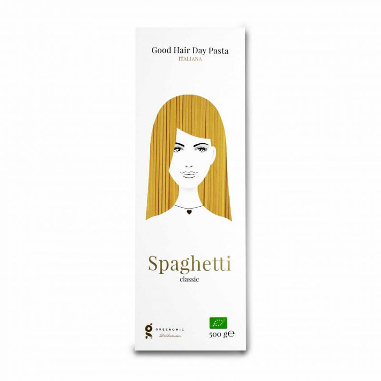 Good Hair Day Pasta - Bio Spaghetti Classic von Greenomic Delikatessen
