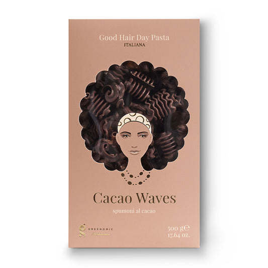 Good Hair Day Pasta - Pasta Cacao Waves von Greenomic Delikatessen