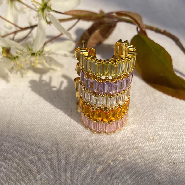 Atelier Brandlinger - Ohrringe Kreta (Weiß)