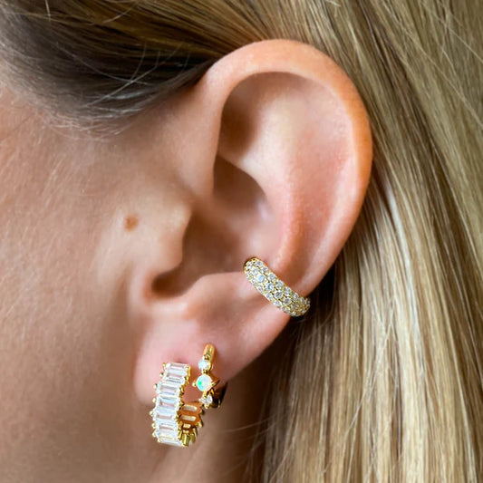 Atelier Brandlinger - Ohrringe Kreta (Weiß)