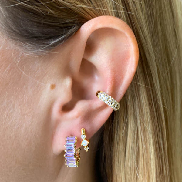 Atelier Brandlinger - Ohrringe Kreta (Lavendel)