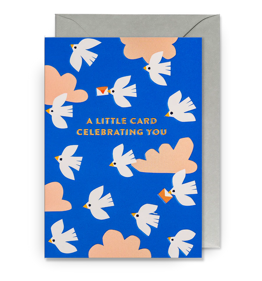 LAGOM DESIGN - Myriam van Neste - Grußkarte / CELEBRATING YOU Geburtstagskarte mit Umschlag