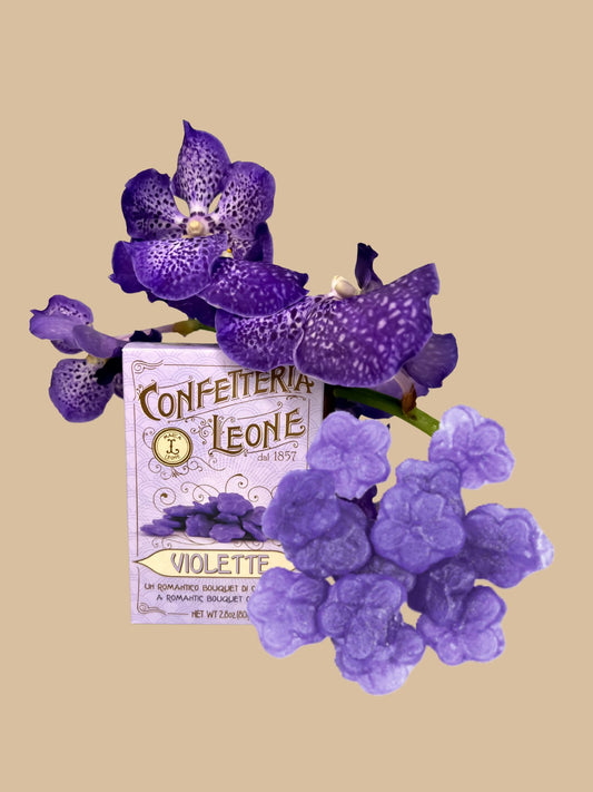 Leone - Veilchen Bonbons (Bonbon-Form)
