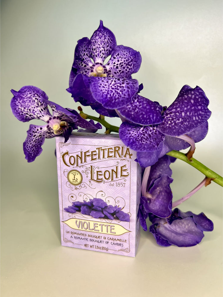 Leone - Veilchen Bonbons (dekorativ mit Blume dargestellt)