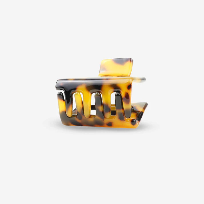 Haarklammer Lib Dark Cheetah von Sasstie (Klammerdetail)