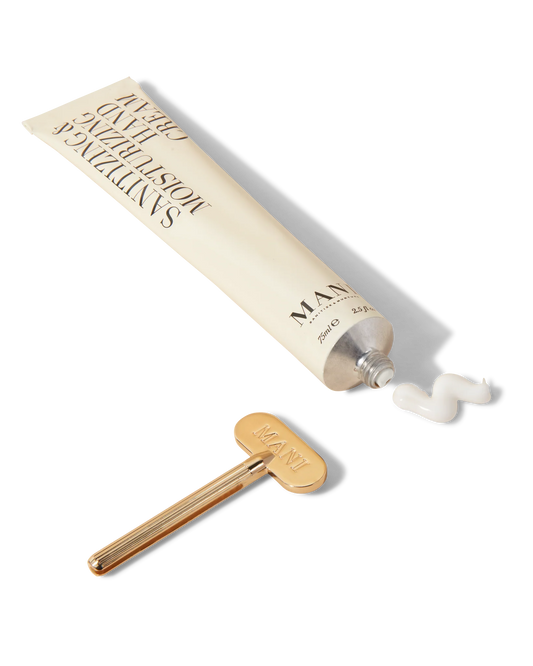 MANI Bodycare - Handcreme Set mit Tuben-Ausdrücker.