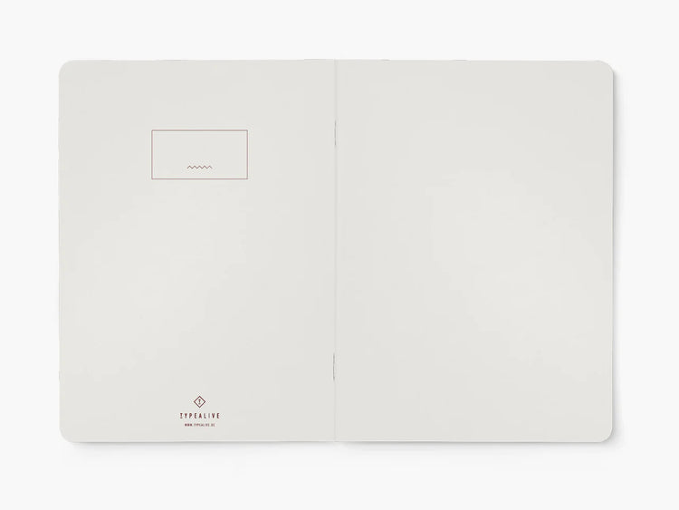 TYPEALIVE - Notizheft / Brilliant Wine