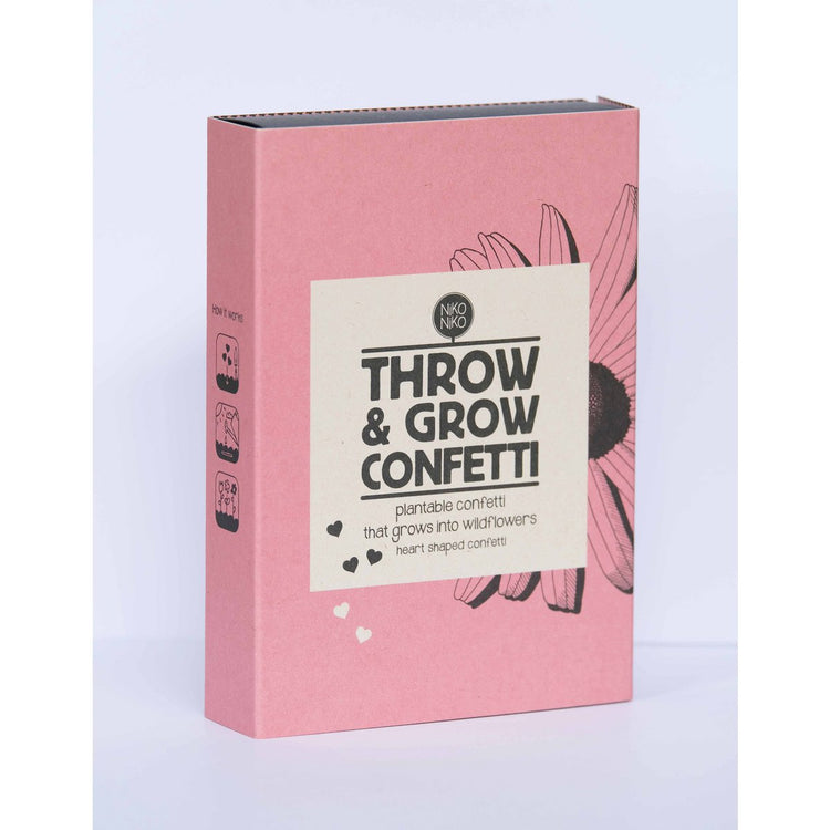 Niko Niko - Throw & Grow Konfetti (Herzform)