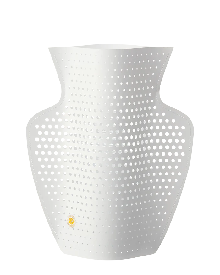 OCTAEVO - Papiervase Cyano