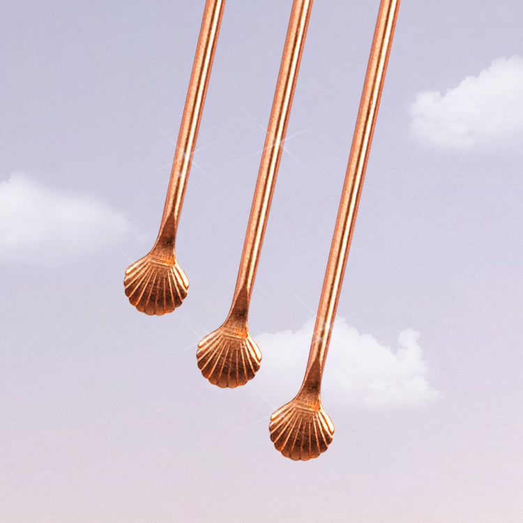 Zungenreiniger von Cosmic Dealer aus Kupfer