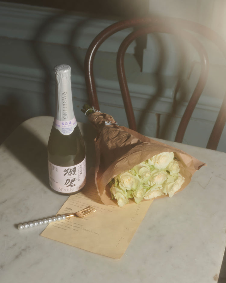 LEPELCLUB / Kuchengabeln mit Perlenverzierung, 4er-Set