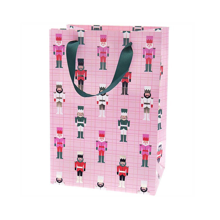 Rico Design - Geschenktüte Nussknacker Rosa 18 x 26 x 12 cm