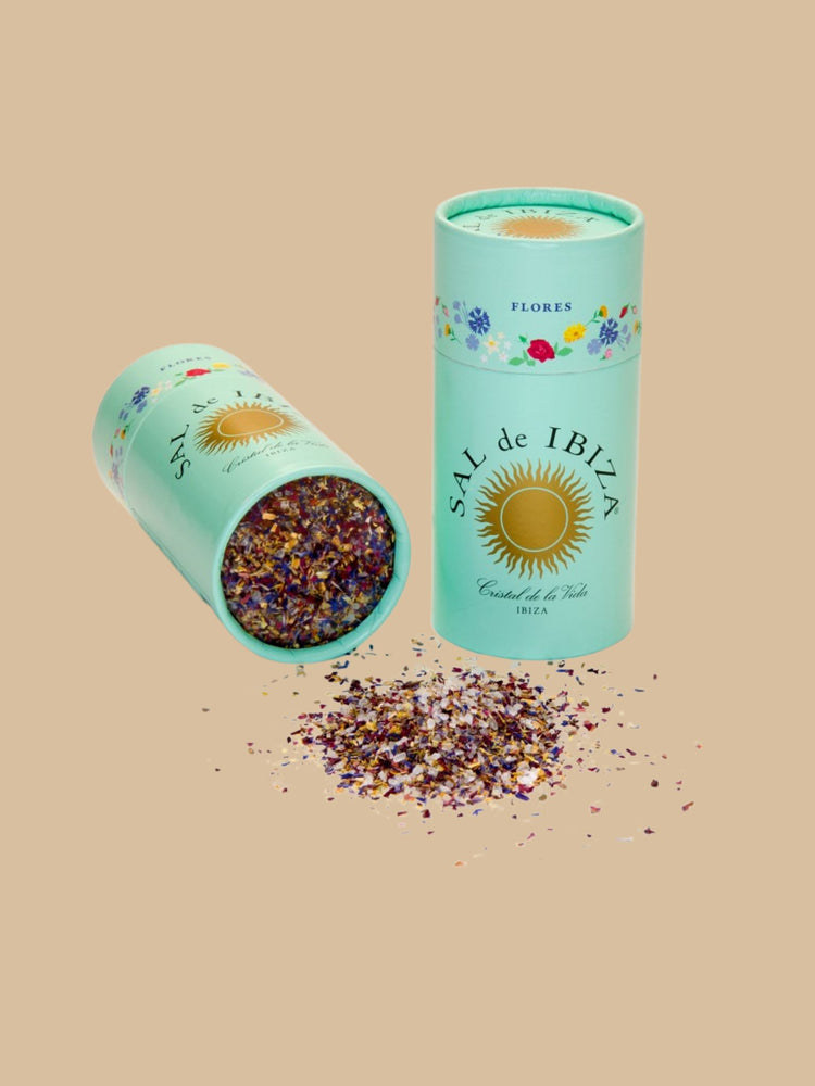SAL de IBIZA - Granito con Flores (natürlich belassene Meersalz mit Blütenmischung)