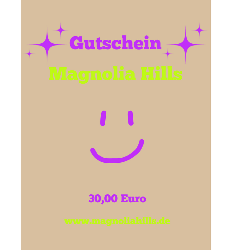 Geschenkgutschein Magnolia Hills (digital)