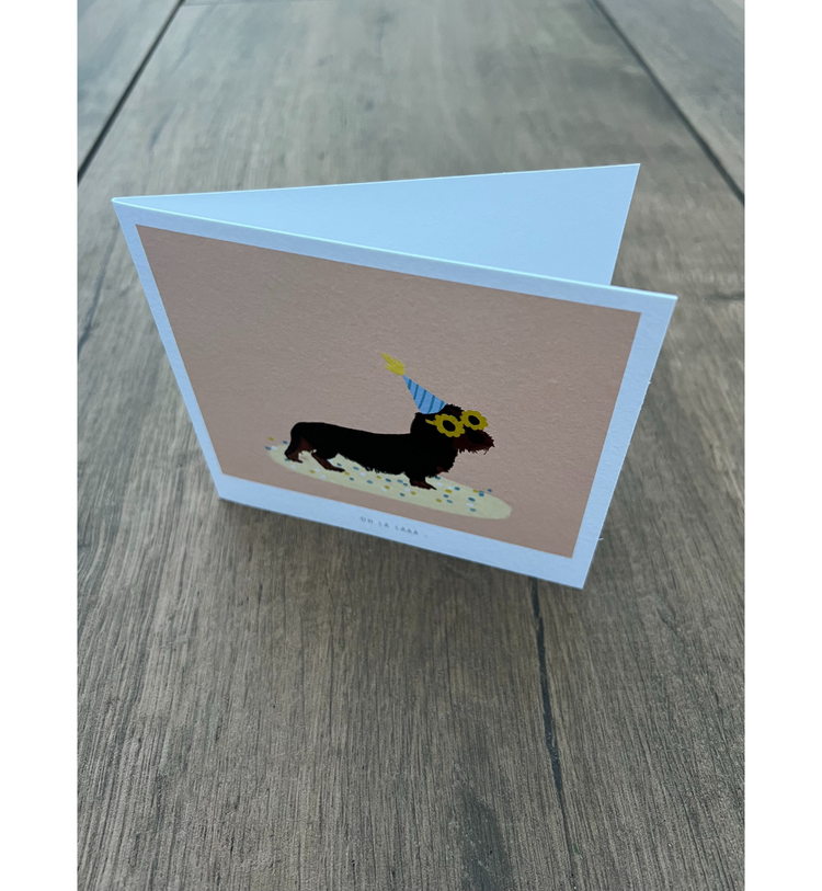 Studio Mie - Grußkarte / - Oh la laaa ... - Geburtstagskarte mit Umschlag