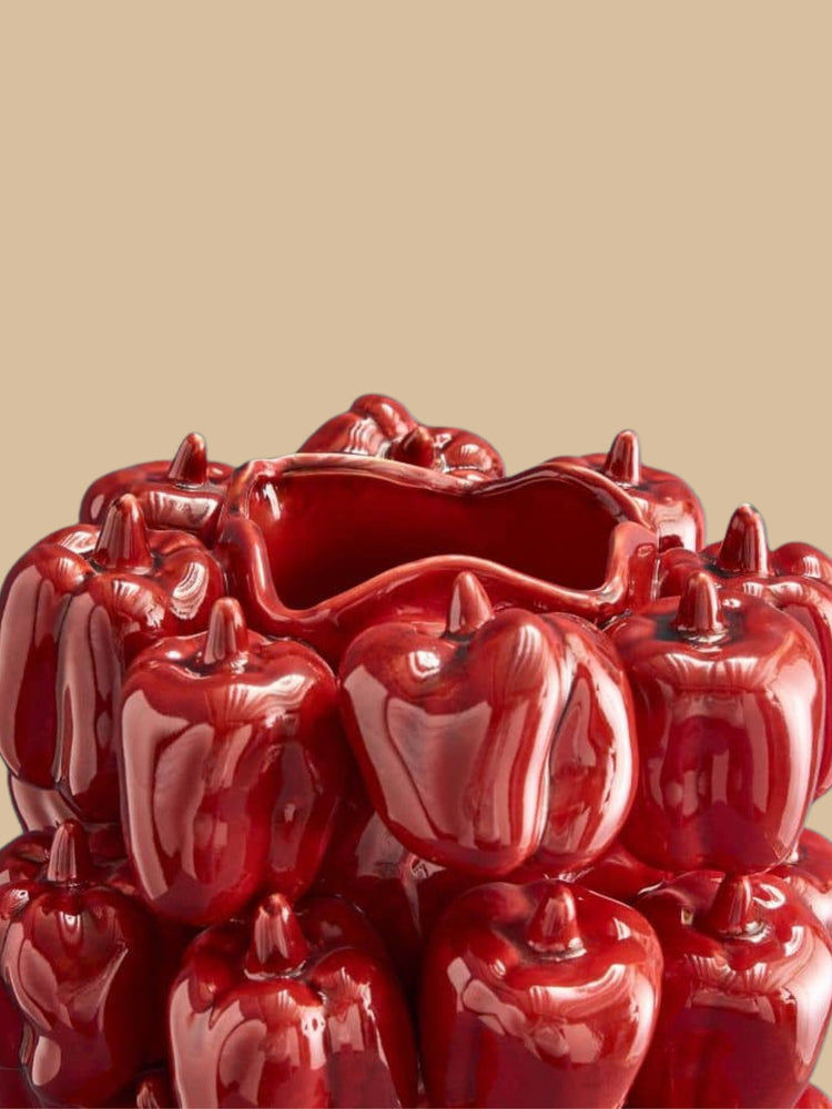 Keramikvase Paprika Öffnung