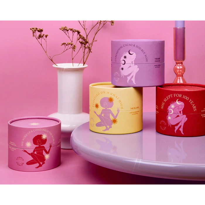 diverse Teesorten von Cosmic Dealer