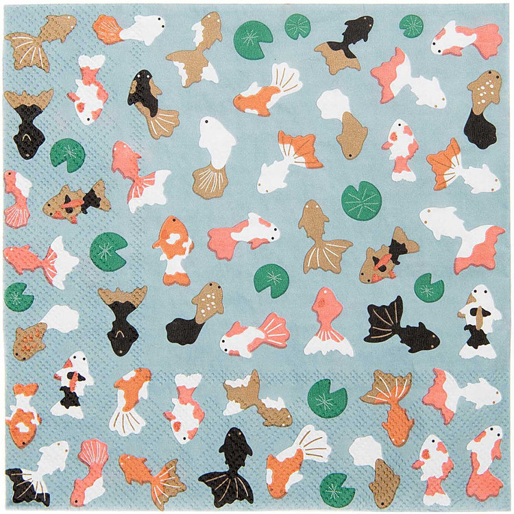 YEY! Let's Party - Servietten Fische, 20 Stück