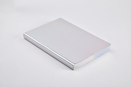 nuuna - Notizbuch / Fluid Chrome - M, 176 Seiten
