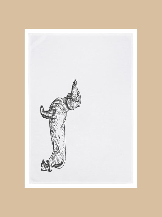 Geschirrtuch Dackel von 17;30 HAMBURG