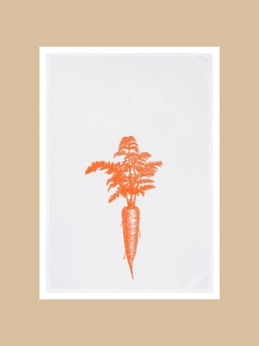 Geschirrtuch "Karotte" in Orange von 17;30 HAMBURG