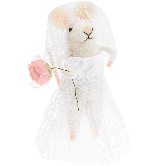 Ohhh! Lovely! Filzmaus Braut, 11,5 cm