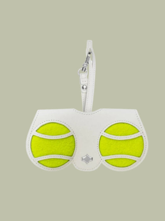 ANY DI MUNICH - Brillenetui / Suncover Tennis Brushed Silver