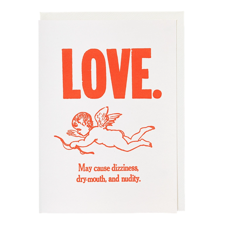 Archivist Gallery - Grusskarte Amor Love mit Briefumschlag