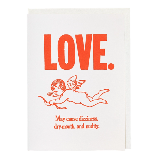 Archivist Gallery - Grusskarte Amor Love mit Briefumschlag