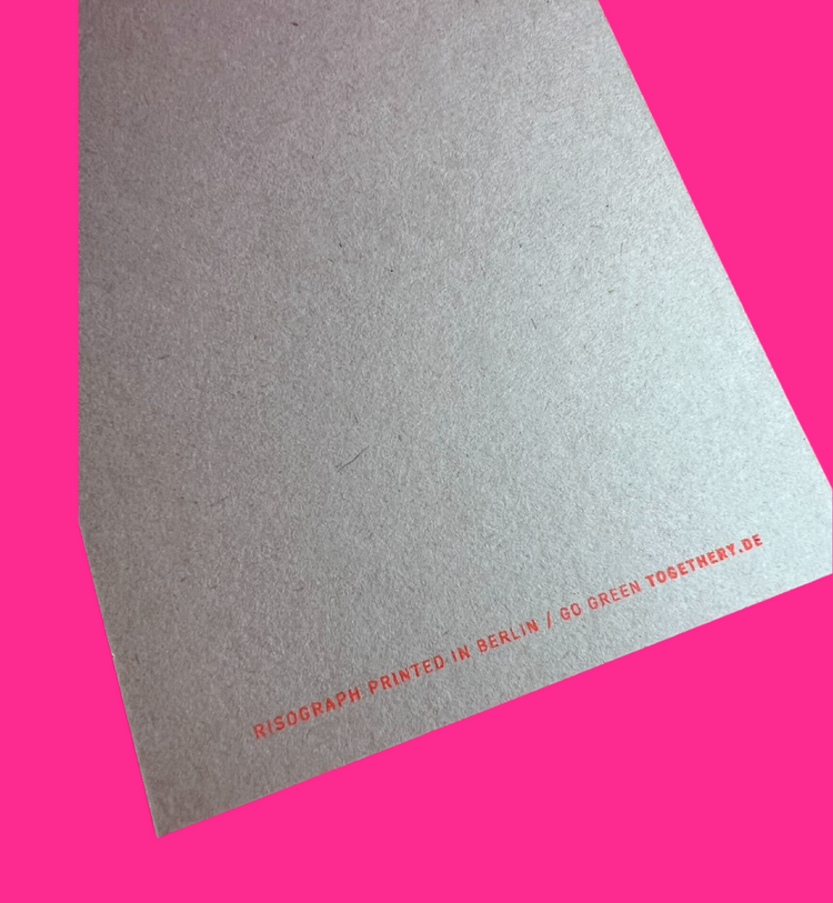 Togethery - Postkarte / Hase / 1+1 ohne Umschlag
