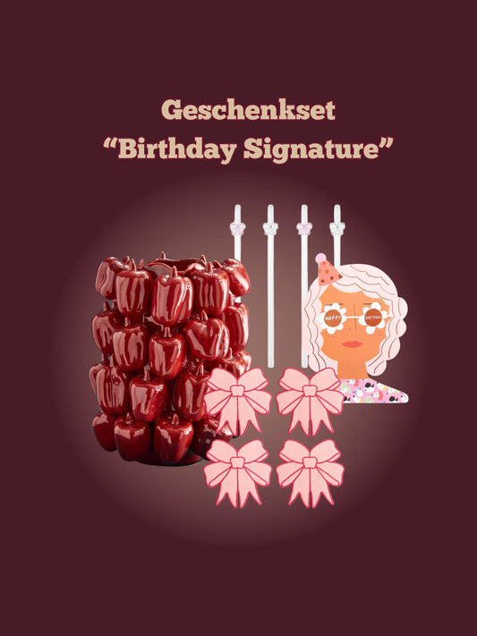 Geburtstag Geschenkset "Birthday Signature"