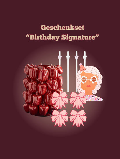 Geburtstag Geschenkset "Birthday Signature"