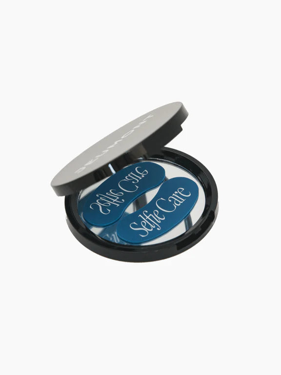 JEUMONT - SO EYE-RONIC REUSABLE EYE MASK - SELFIE CARE in der Aufbewahrungsbox mit integriertem Spiegel