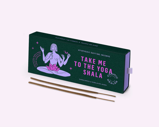 COSMIC DEALER - Räucherstäbchen "Take Me To The Yoga Shala: Sandal Wood & Himalayan Herbs - Daytime Incense"