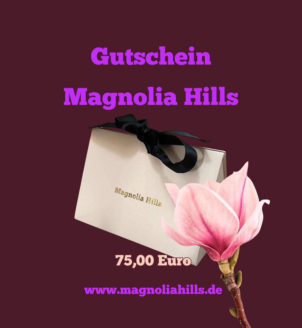Magnolia Hills Gutschein Cover_75 €