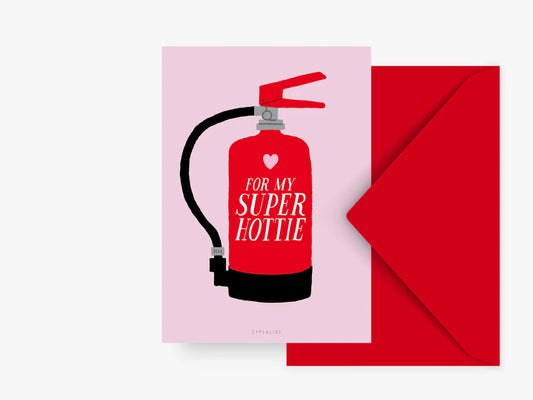 TYPEALIVE - Postkarte / Super Hottie ohne Umschlag